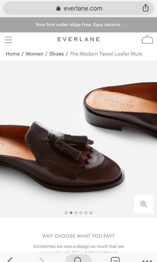 Everlane modern tassel discount loafer