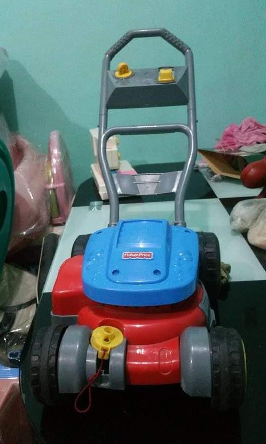 fisher price bubble lawn mower