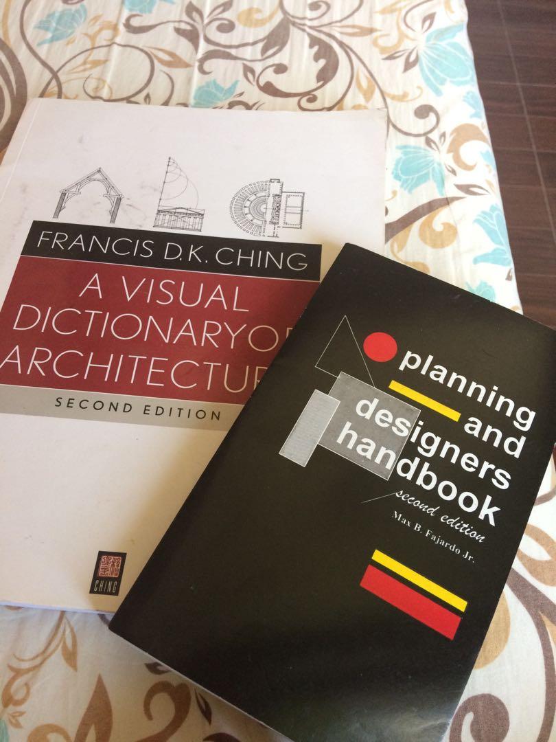 Francis D.K. Ching A visual dictionary of architecture and Planning