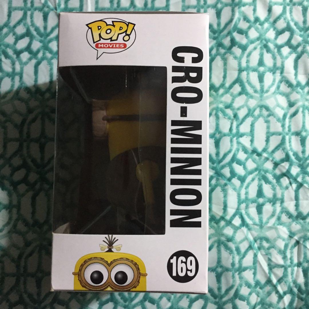 Funko Pop Cro Minion (Category: Designer & Blind Box Toys) located in Manila. Submitted by bedlambuzz (Listing ID 225142733, Image 2). Description: NOOB Box condition: 9 to 10/10. Unless stated otherwise Pick up pureza lrt station or negotiable. Shipping at the risk and expense of the buyer..