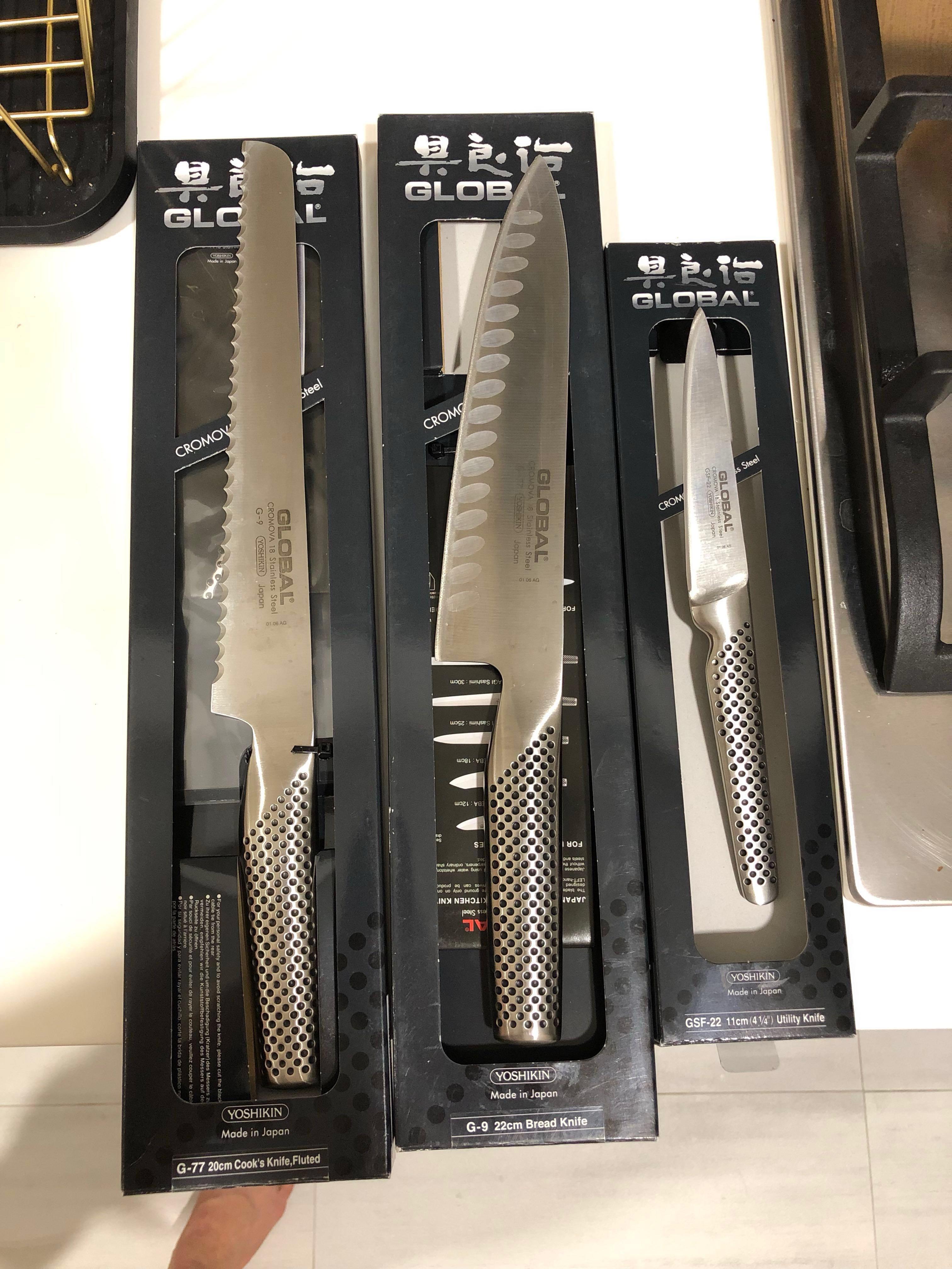 Global Kitchen Knives Home Appliances Kitchenware On Carousell