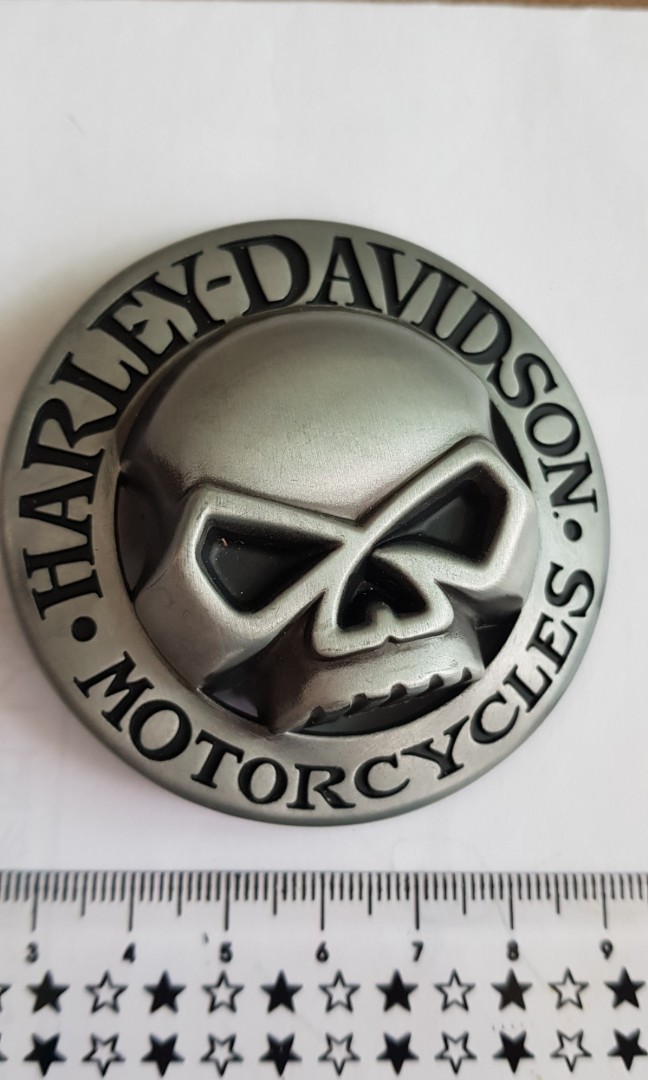 Harley davidson skull hot sale belt buckle