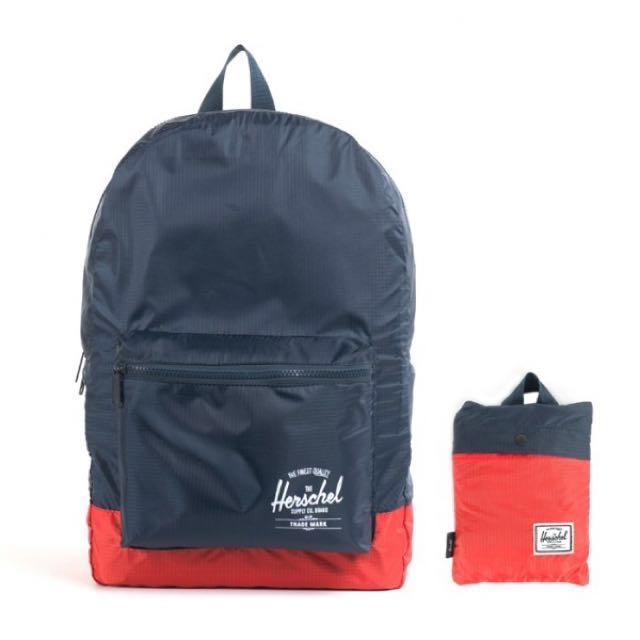 herschel fold up backpack