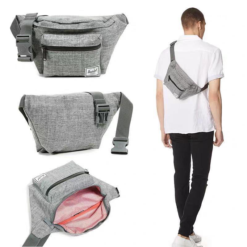 herschel fanny pack grey