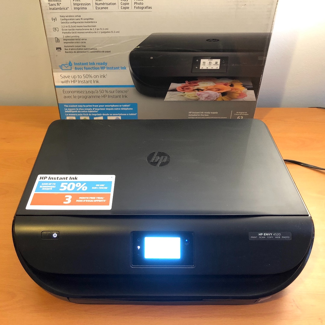 HP Envy 4520 Wireless All-in-One Photo Printer (Boxed)