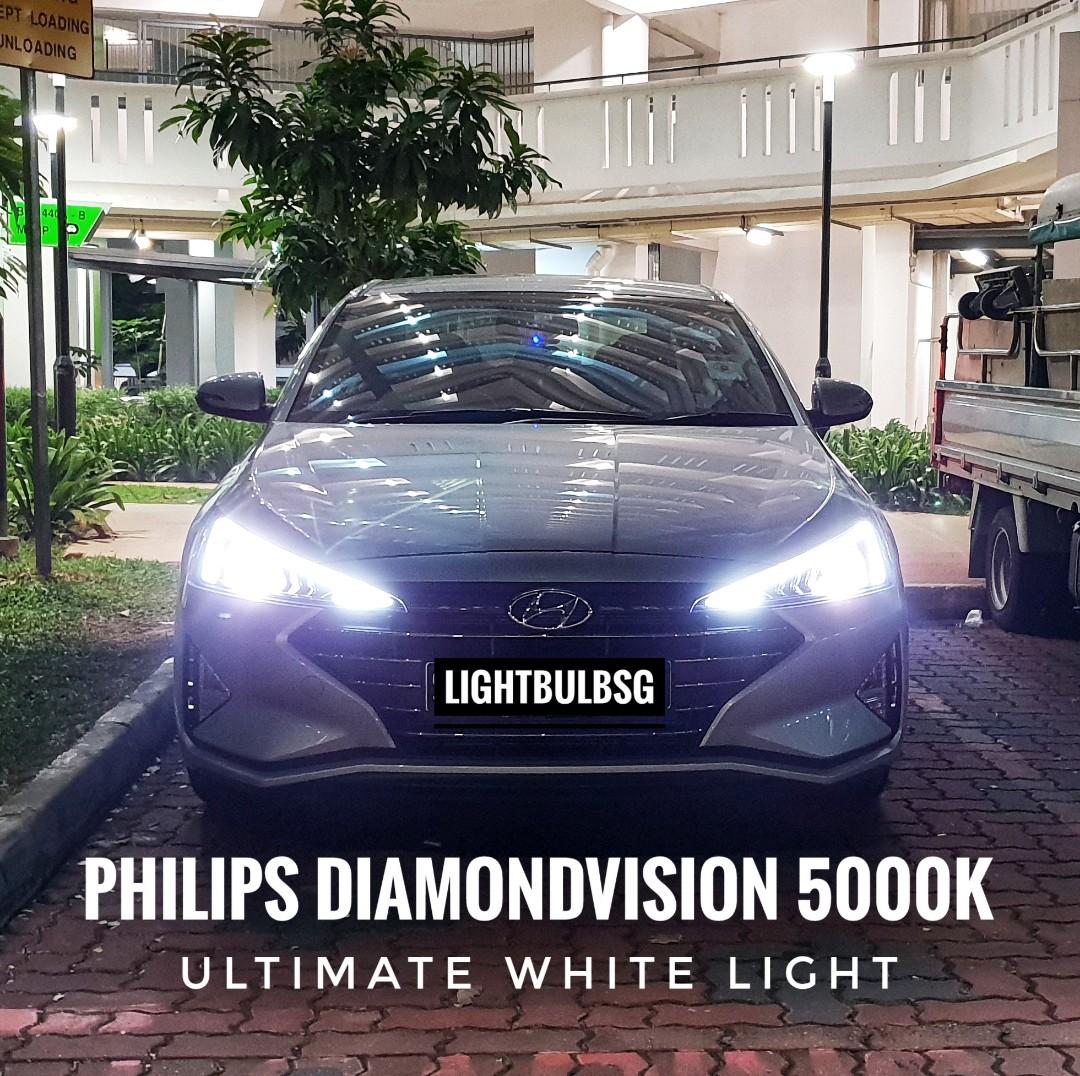 ⭐5000+ reviews. Hyundai Avante 2019/20 on HB3 philips diamondvision