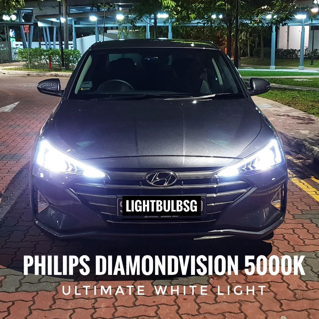 ⭐5000+ reviews. Hyundai Avante 2019/20 on HB3 philips diamondvision