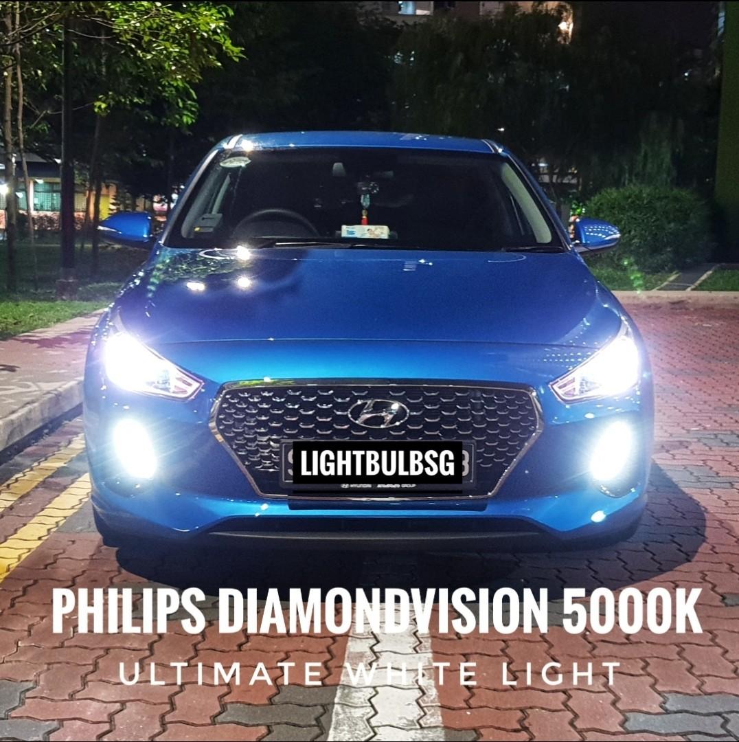 ⭐5000+ reviews. Hyundai Avante 2019/20 on HB3 philips diamondvision