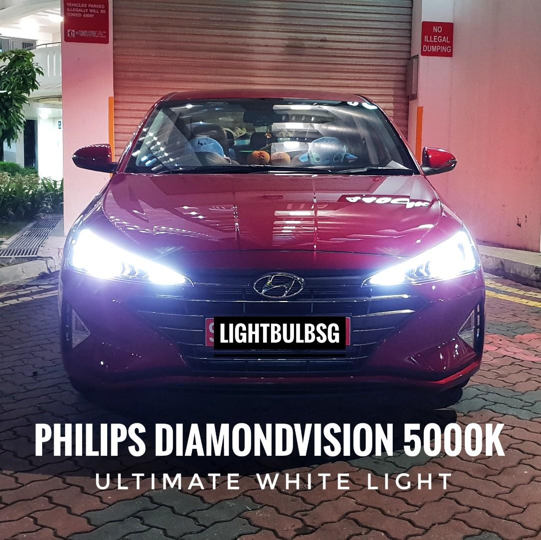 ⭐5000+ reviews. Hyundai Avante 2019/20 on HB3 philips diamondvision