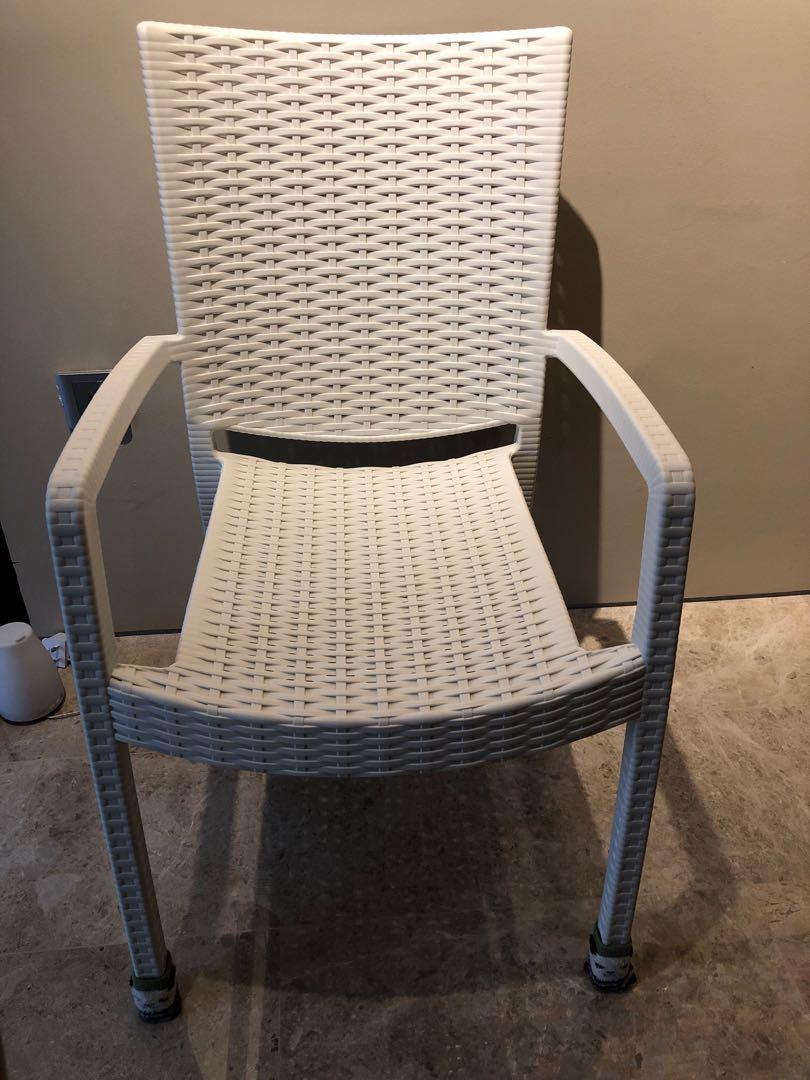 IKEA White outdoor chair Innamo, Babies & Kids, Baby Nursery & Kids