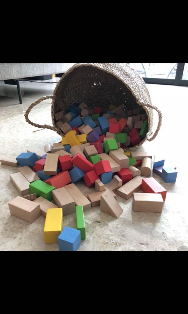 old school building blocks