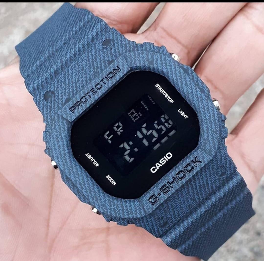 G shock dw sales 5600 denim