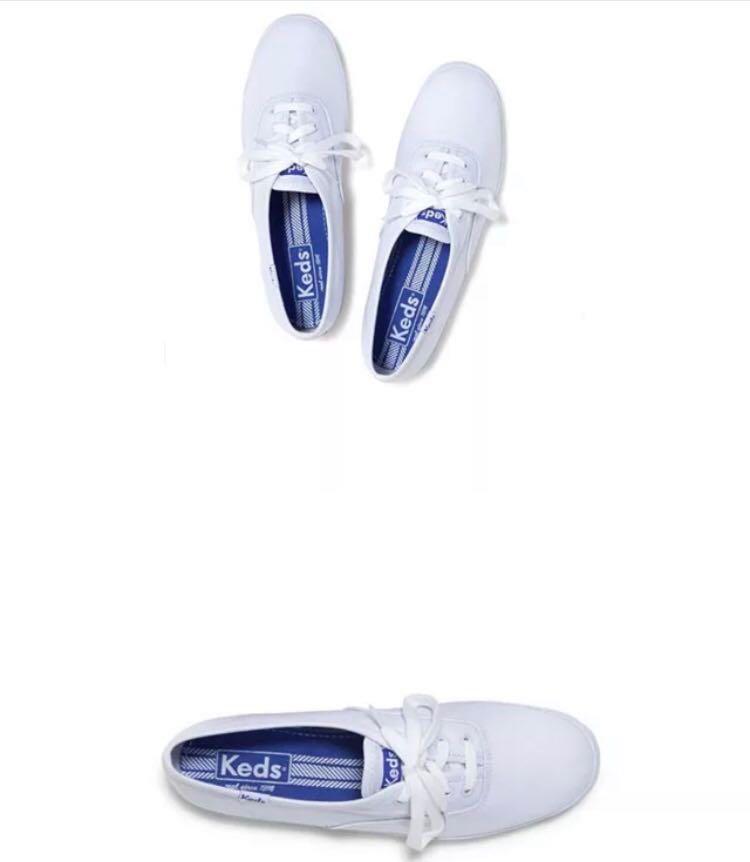 white canvas keds women's