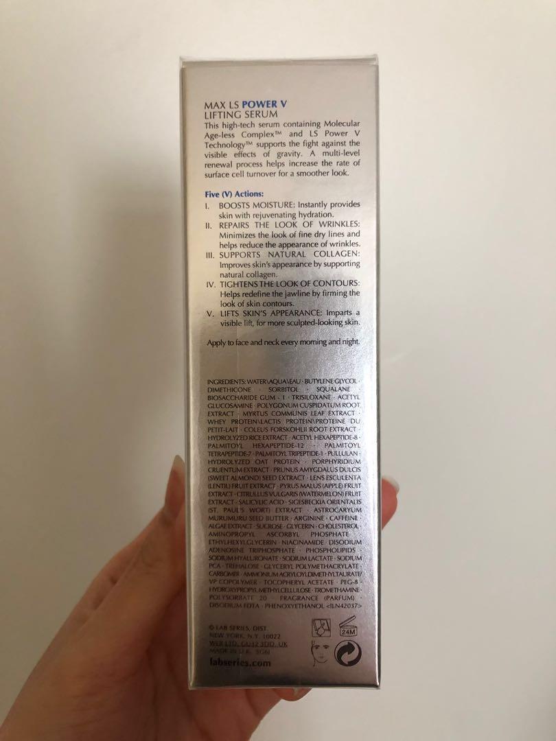 max ls power v lifting serum
