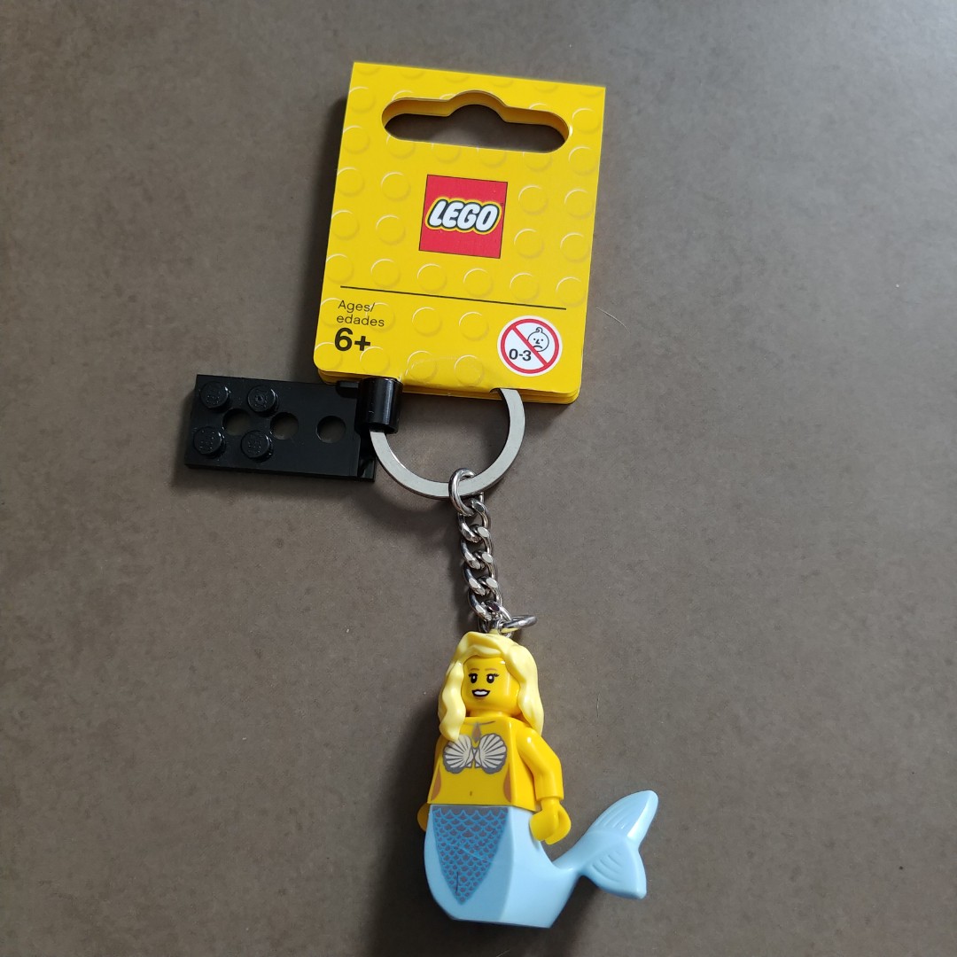 Lego mermaid keychain sales
