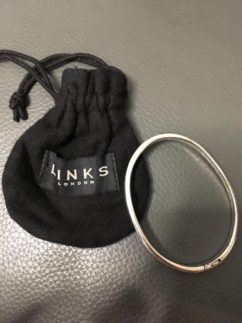 Hope sterling silver hinged bangle online