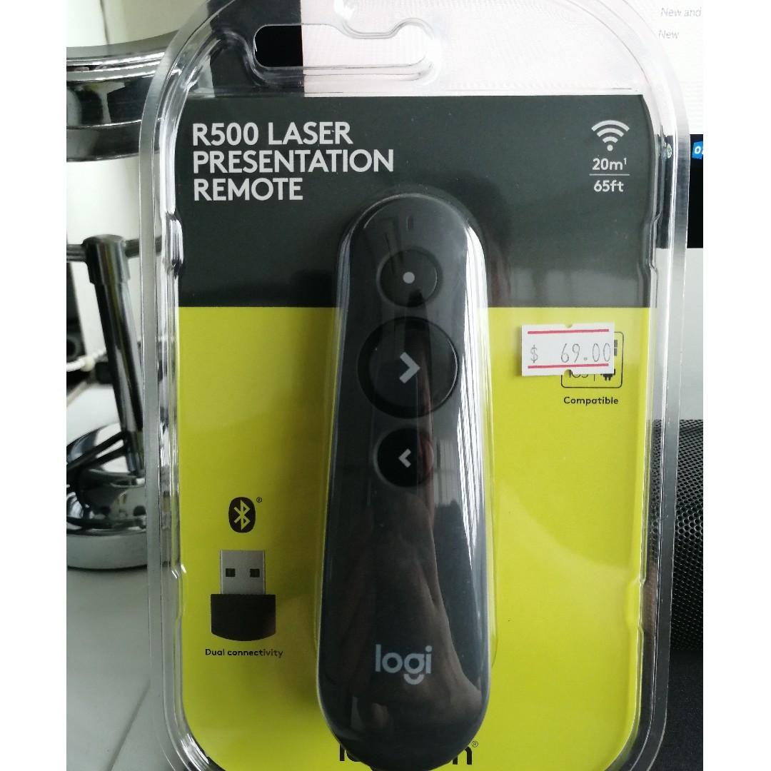 Thunder Subtropical tar Logitech R500 Laser Presentation Remote, TV & Home Appliances, TV &  Entertainment, Entertainment Systems & Smart Home Devices on Carousell