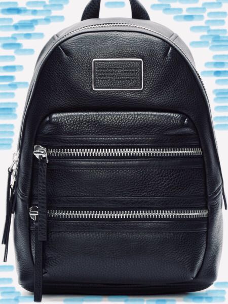 NWT Marc Jacobs Snapshot Airbrush Leather Crossbody Handbag -NO