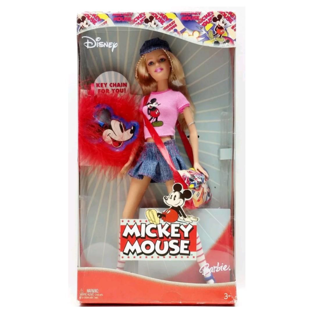 Mickey mouse barbie doll value sales