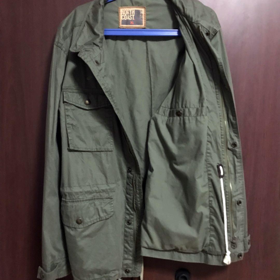 M\u0026S North Coast Jacket Size:XL (Khaki 