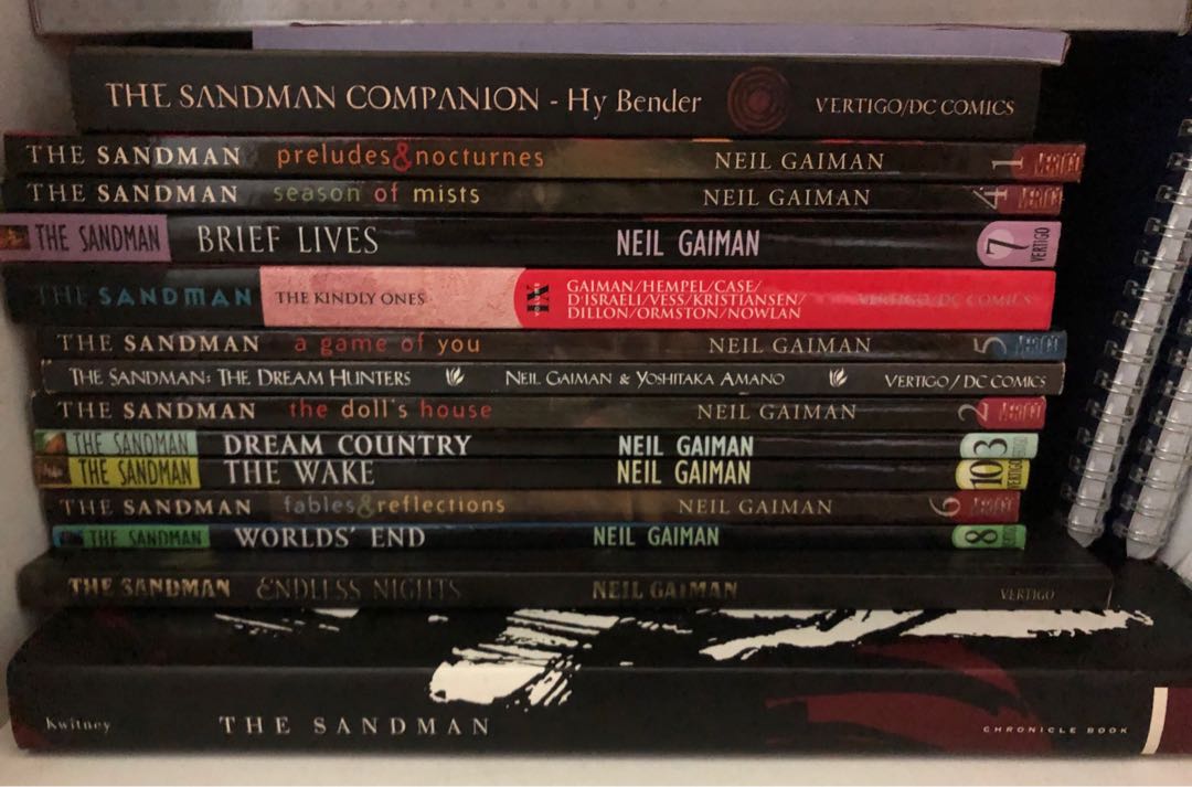 Neil Gaiman S The Sandman Entire Set Of Graphic Novels Books