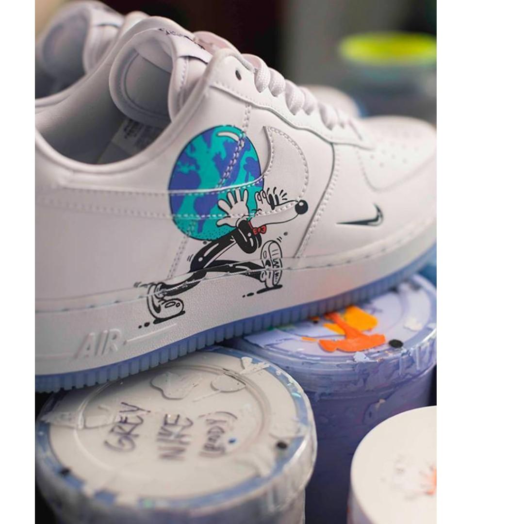 Air force 1 flyleather steve harrington earth day clearance