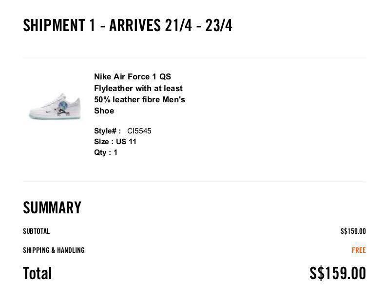 Nike Air Force 1 Flyleather Earth Day Men s Fashion Footwear
