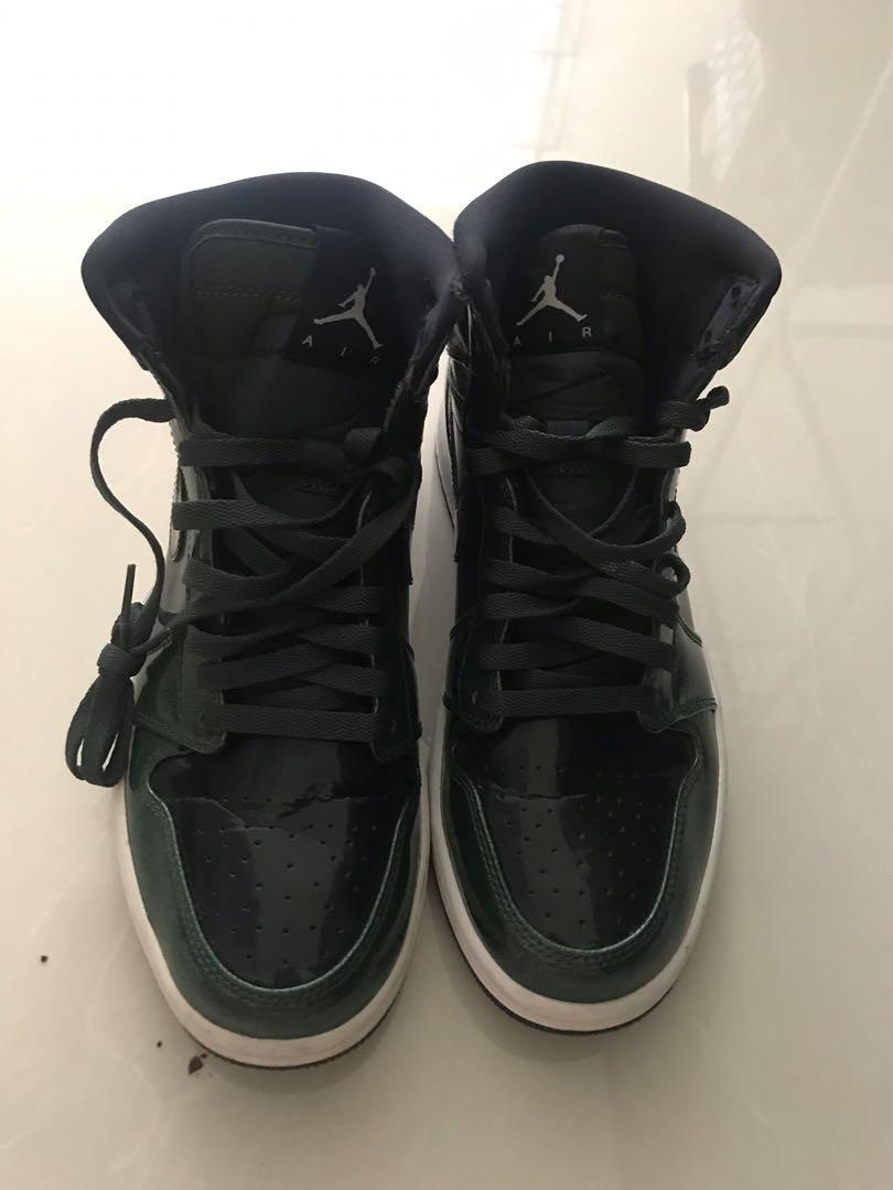 nike air jordan 1 retro green
