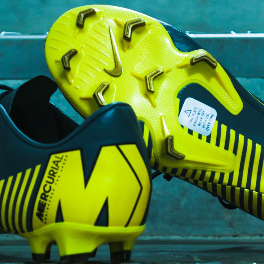 Nike mercurial vapor sales xii pro fg black
