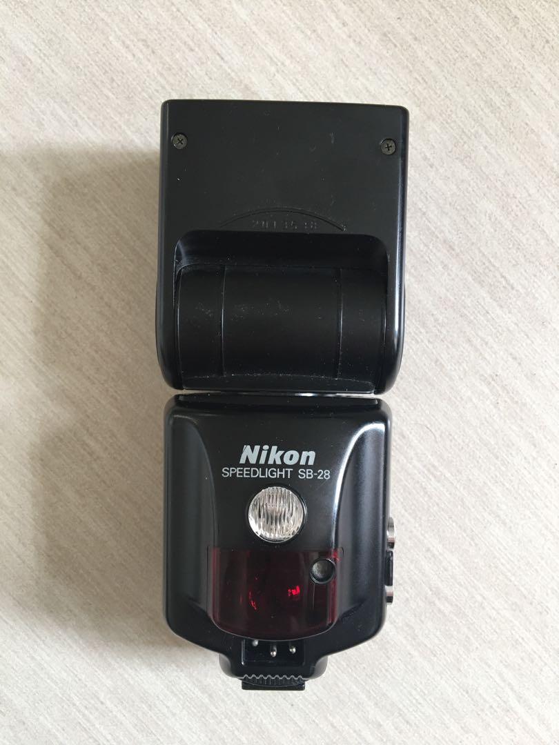 Nikon SB-28 flash (made in japan), 攝影器材, 攝影配件, 閃光燈