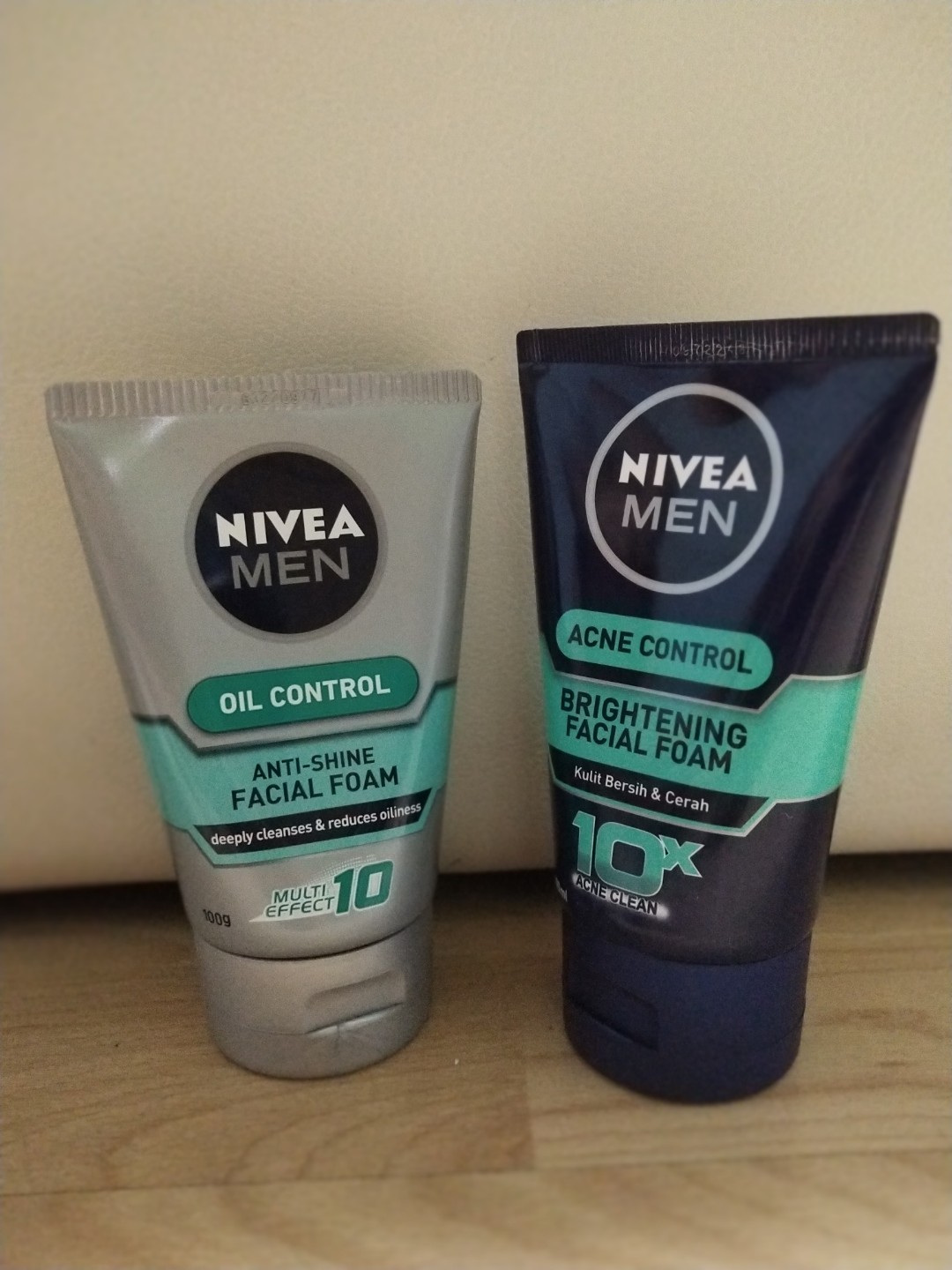 nivea acne control brightening facial foam