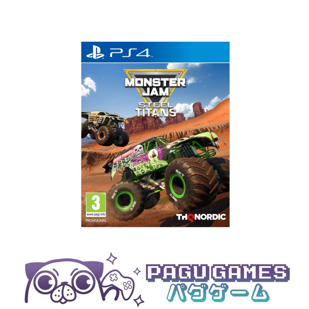 monster jam ps4 game