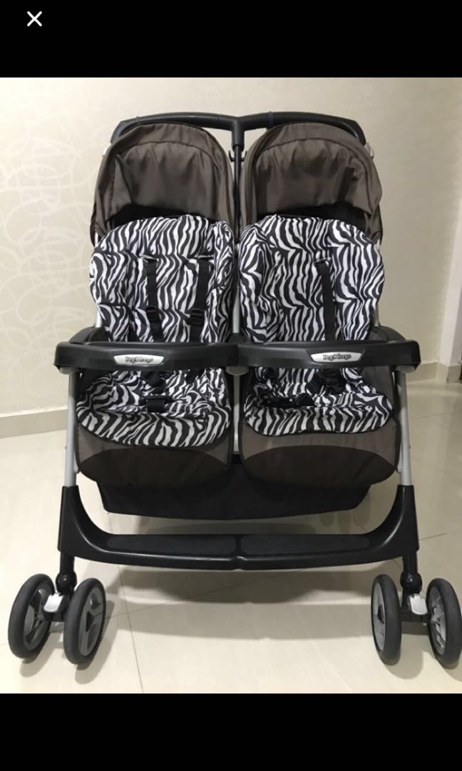 aria double stroller