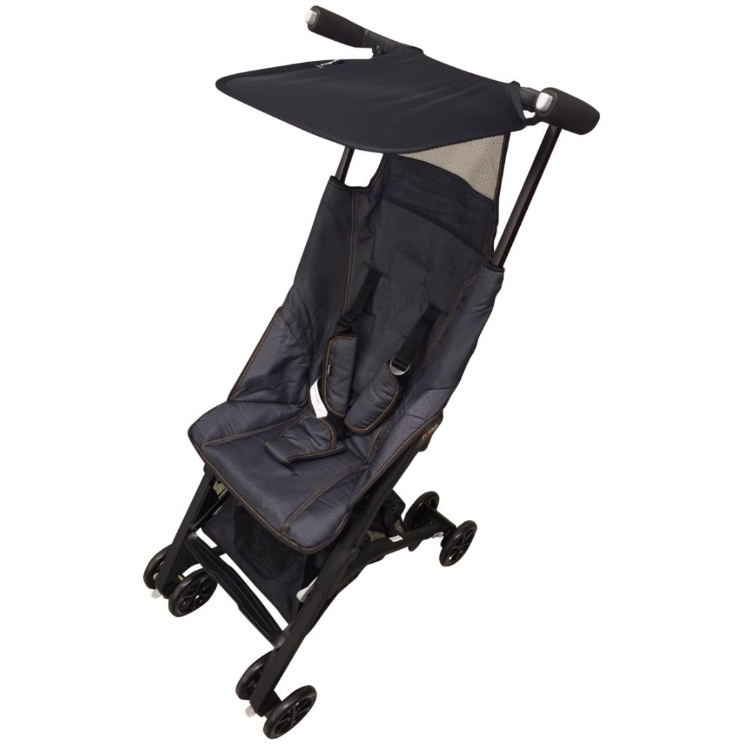 Pockit geoby compact and lightweight stroller with bag