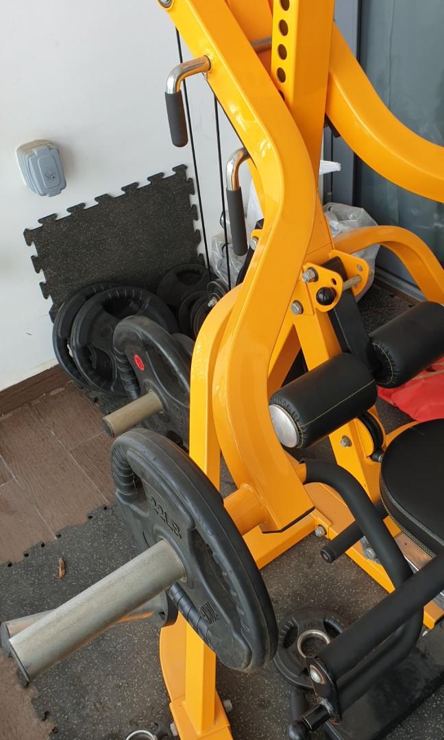 Powertec levergym (WBLS) Home gym equipment, Sports Equipment