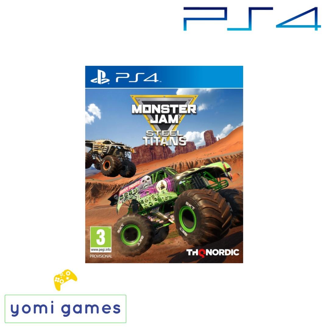 monster jam ps4 game