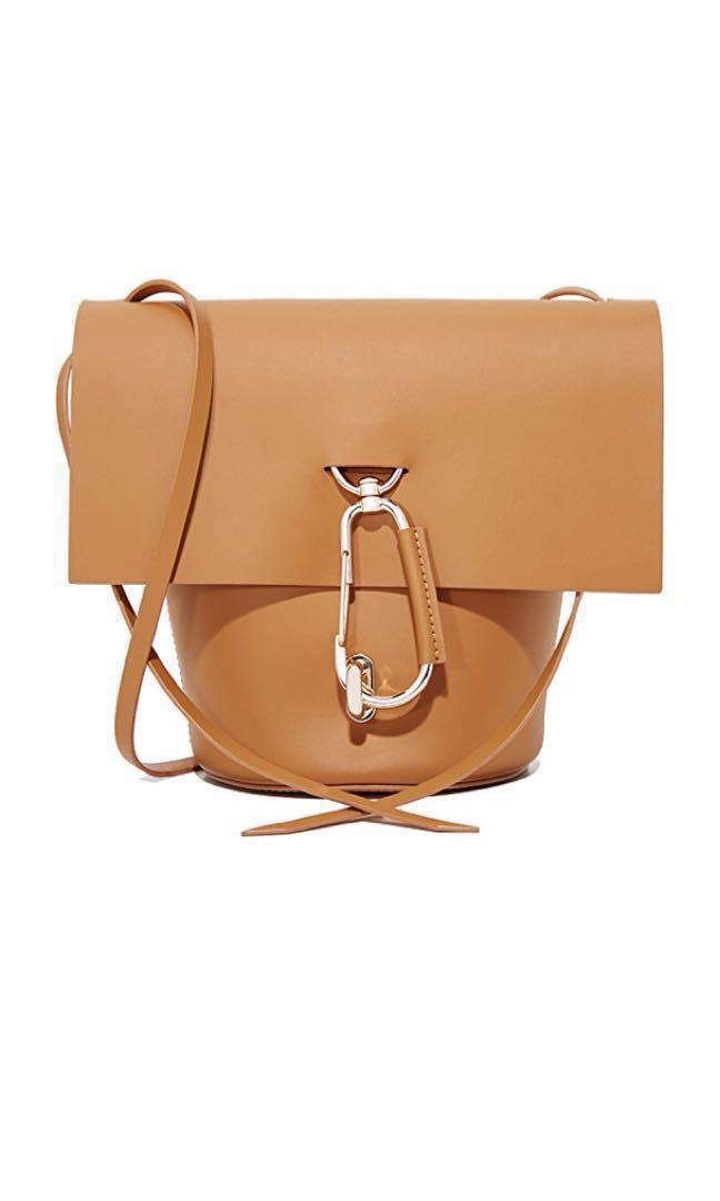 Zac Zac Posen Belay Top-zip Leather Crossbody Bag In Pink