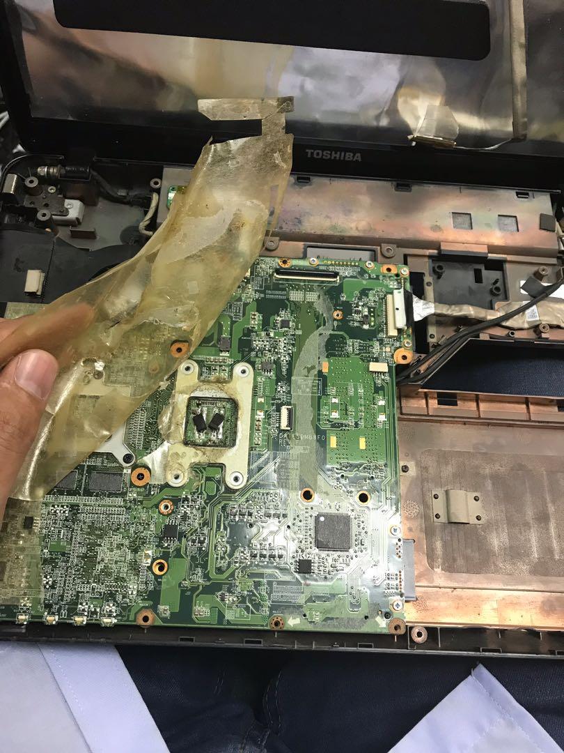 Repair board laptop toshiba format upgrade service, Computers & Tech ...
