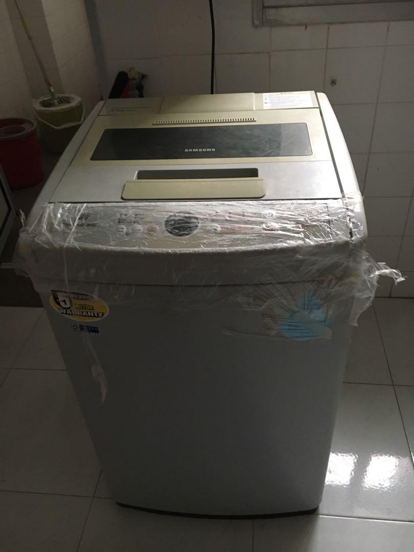Samsung 6.5kg washing machine (used) top load., TV & Home Appliances