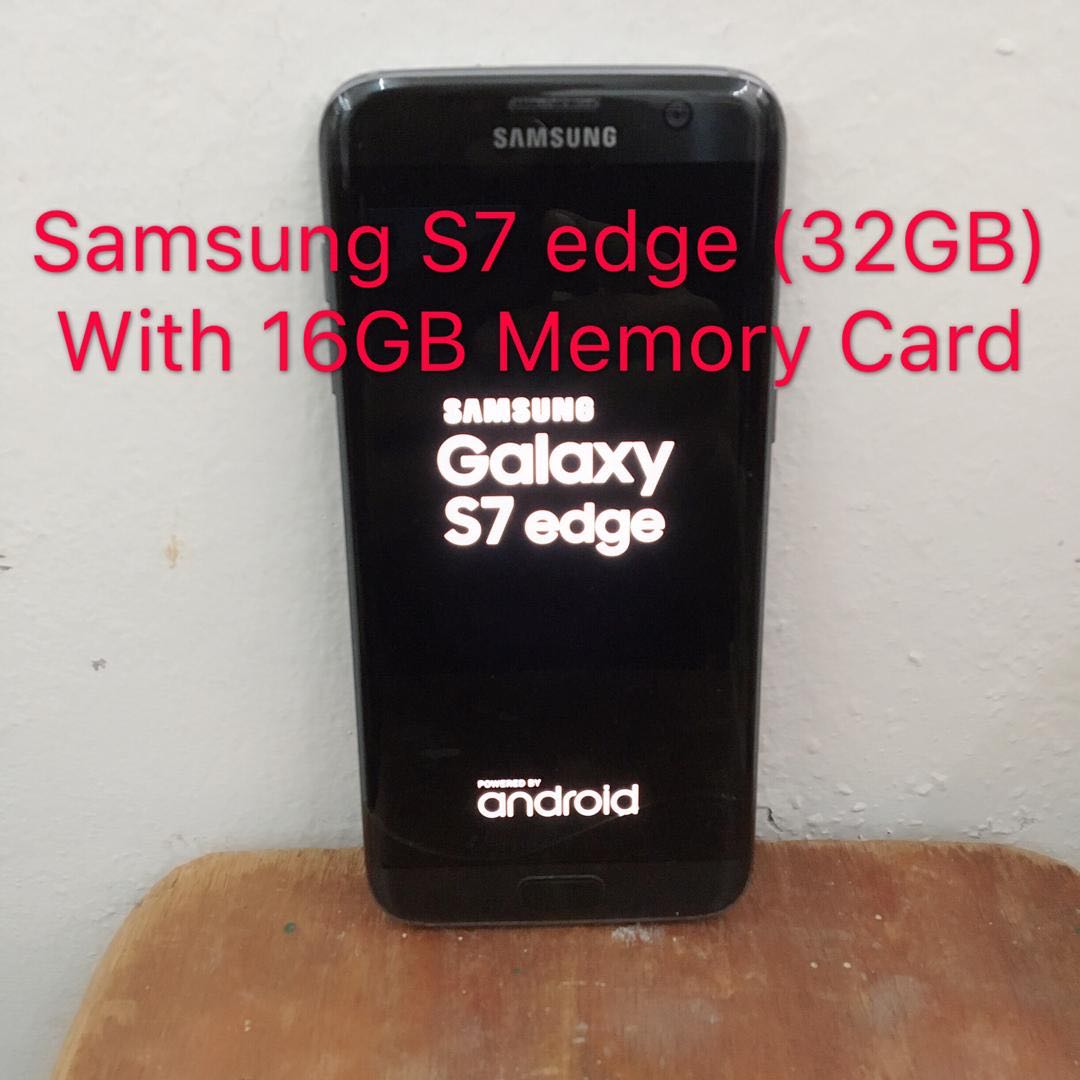 paniek Niet doen Hymne Samsung S7 Edge (32GB) with 16GB memory Used, Mobile Phones & Tablets,  Android Phones, Samsung on Carousell