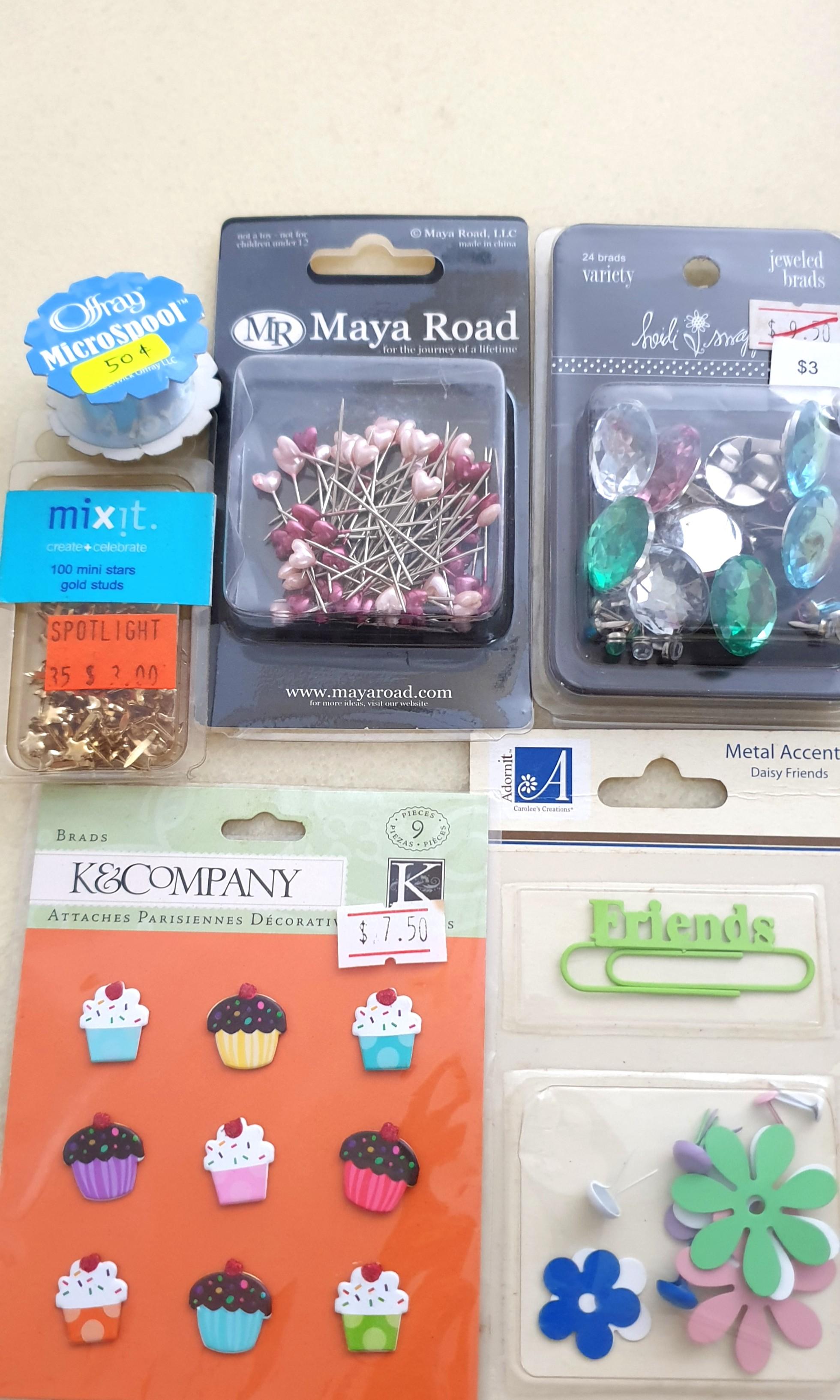 Scrapbooking Brads & Eyelets, Hobbies & Toys, Stationery & Craft, Craft