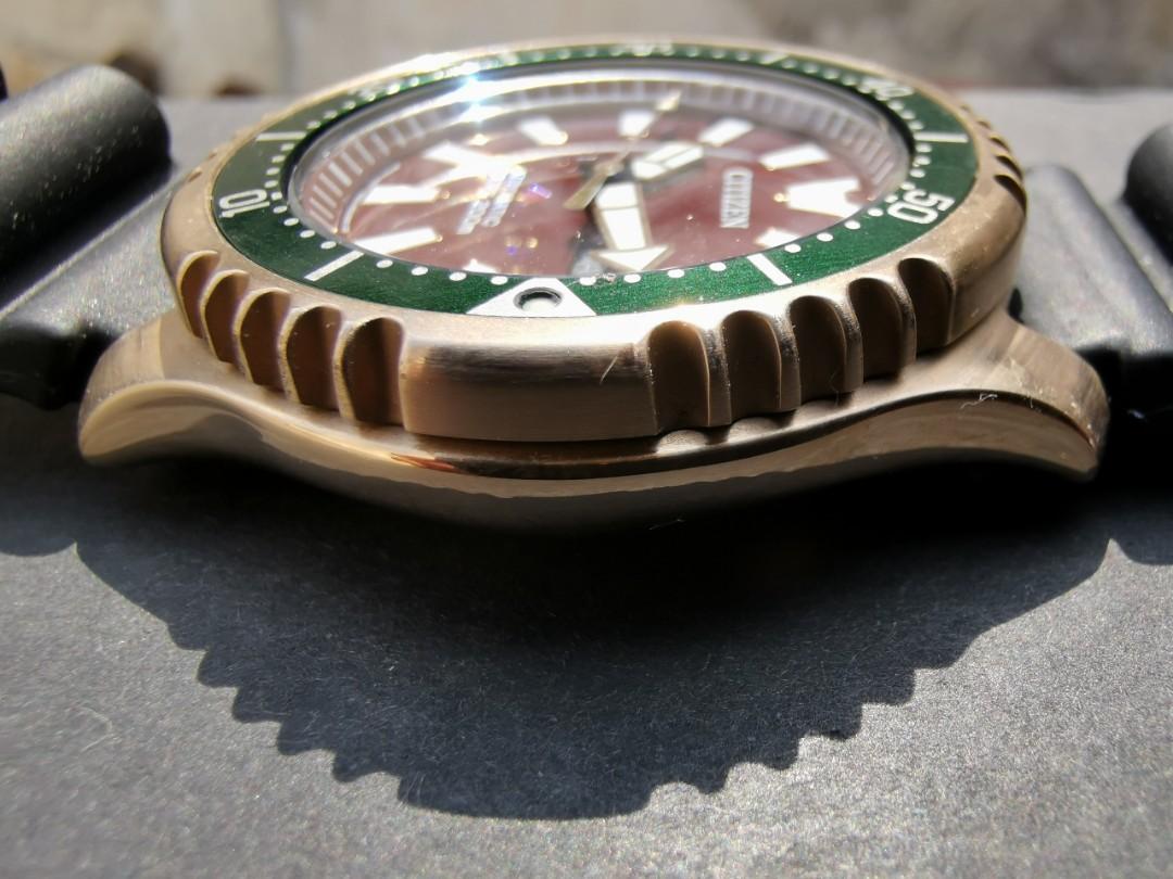 Seiko Citizen Promaster Fugu Diver 200m IP Rose Gold NY0082 17X LE 164 500