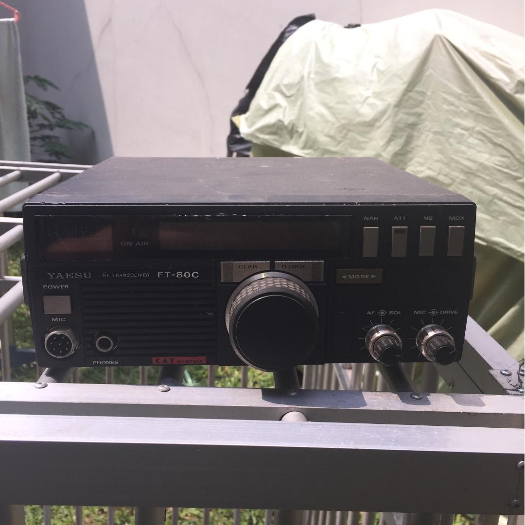 Set komunikasi Radio ic m710 marine Yaesu ft80c at130 alinco
