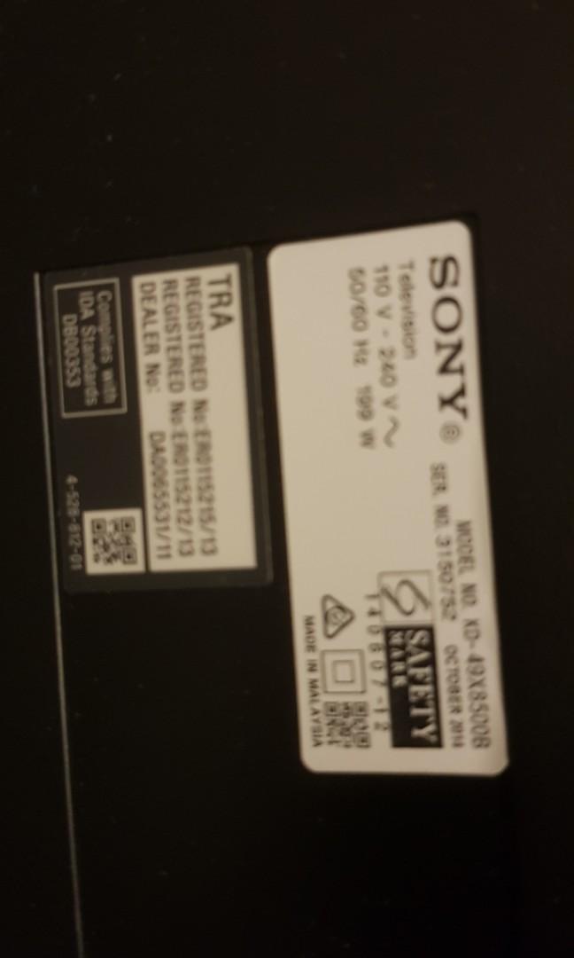 Sony Bravia for spare parts and remote controls., TV & Home Appliances