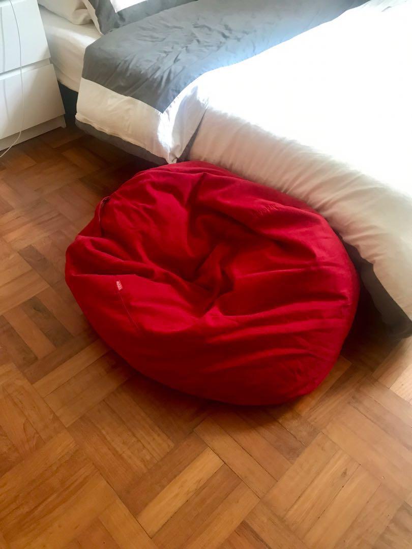 Steal Red Bean Bag Furniture Sofas On Carousell Then in 1976, a black engineer named jerry lawson invented.