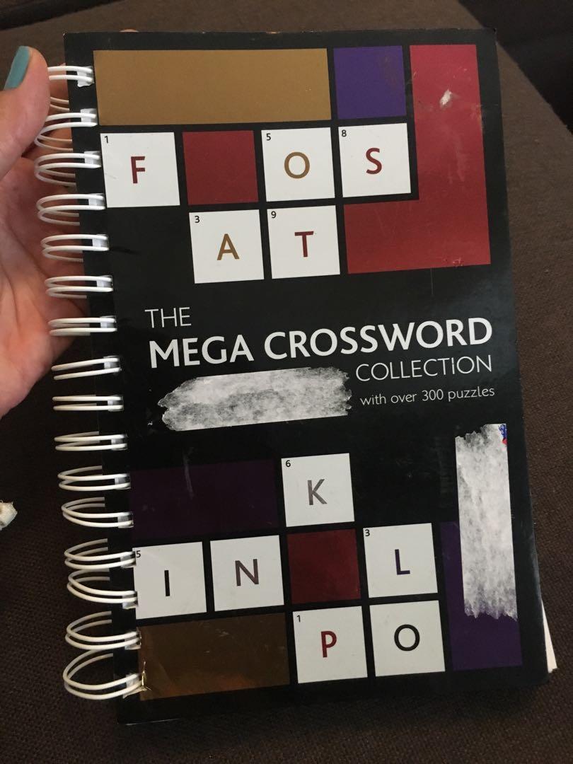 The Mega Crossword Collection (Category: Board Games & Puzzles) located in Taguig. Submitted by lanzzy (Listing ID 225103014, Image 1). Description: Crossword Collection over 300 Puzzles .