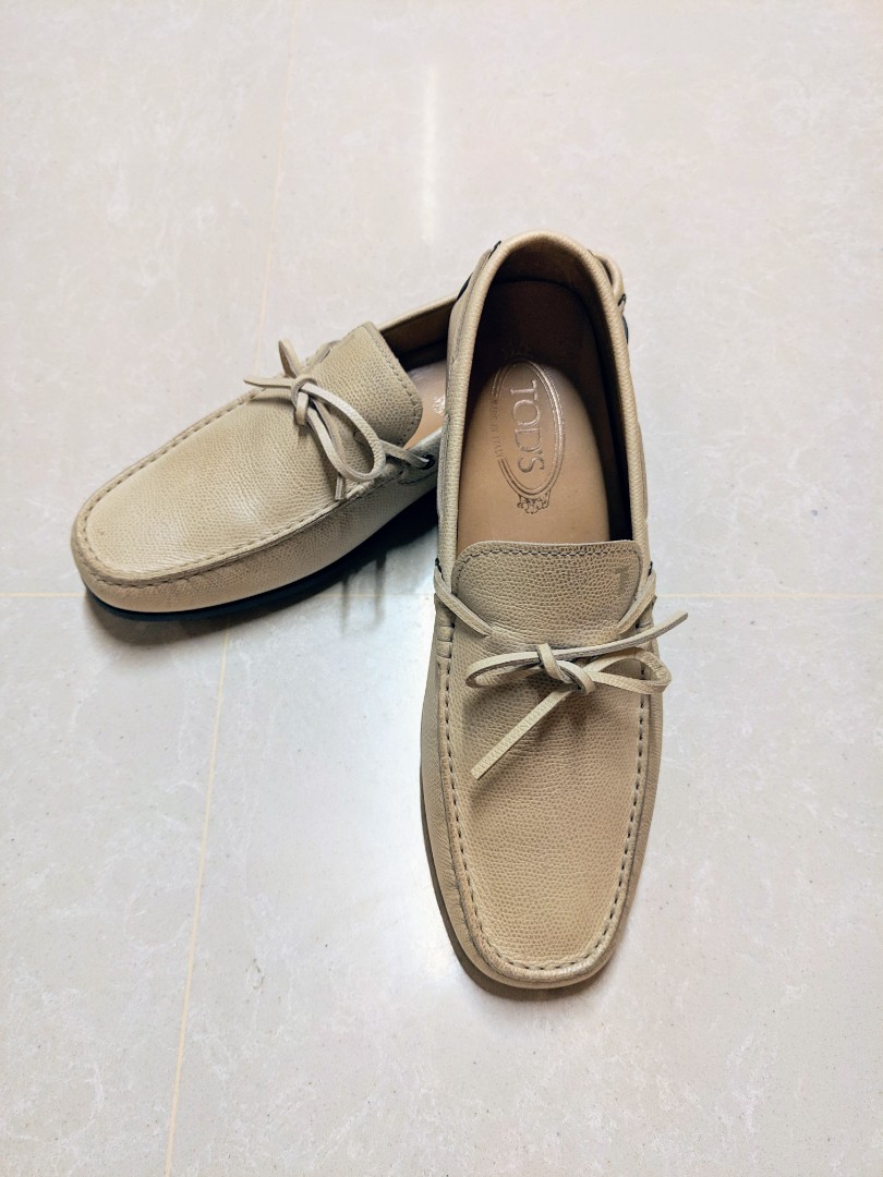 Tod's Leather Loafer, Footwear, Dress Shoes on Carousell