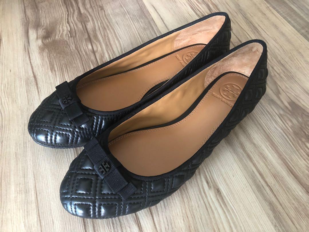 Tory burch marion online quilted ballet flat