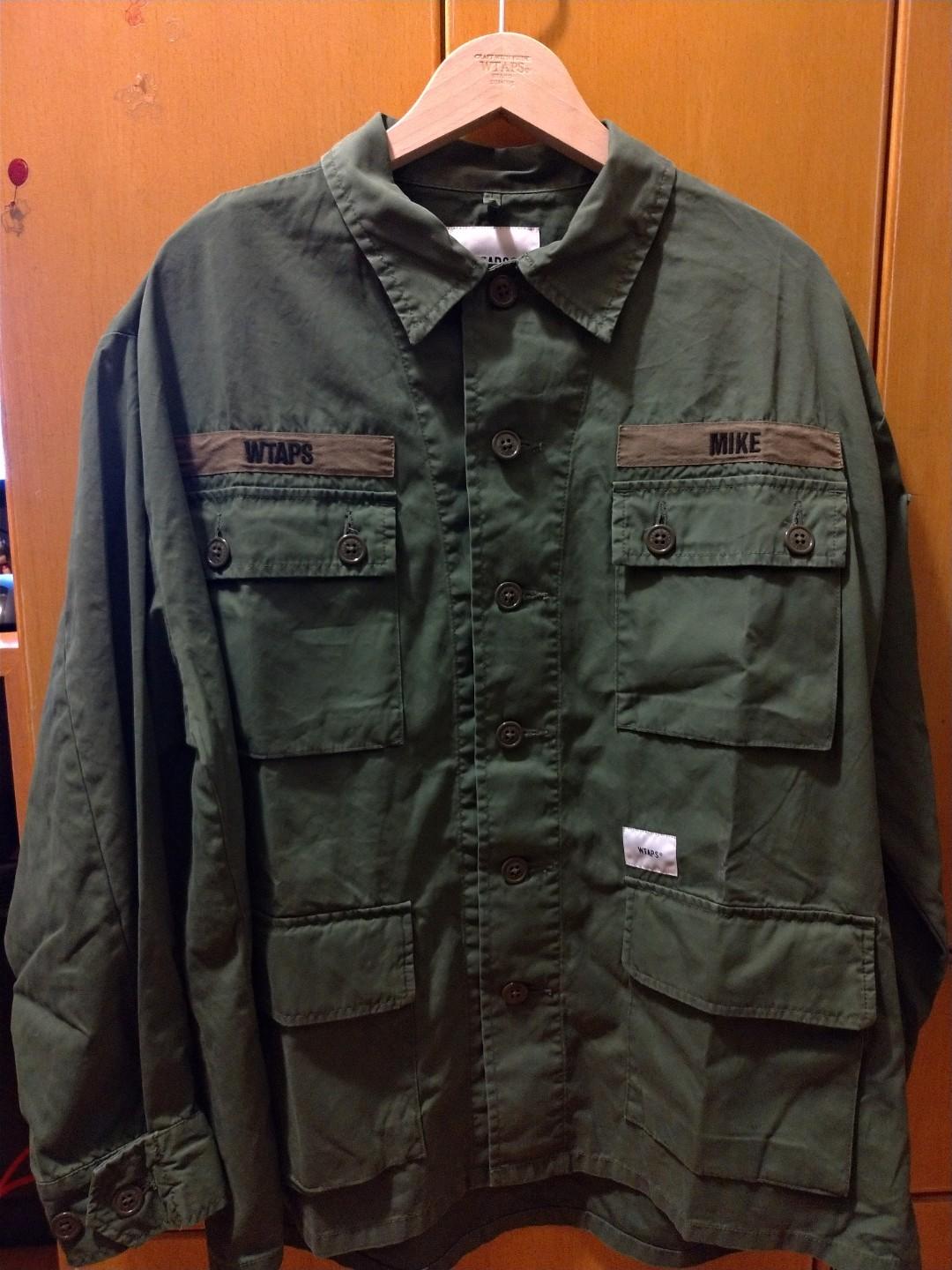 Wtaps 19SS Jungle Ls 01 Shirt size s od, 女裝, 上衣, T-shirt