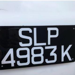 Bicycle Rack Car Plate